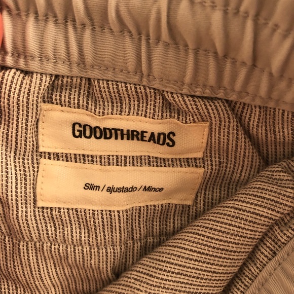 Goodthreads Slim Fit Chinos in Slate Gray (30x30) - Picture 3 of 3
